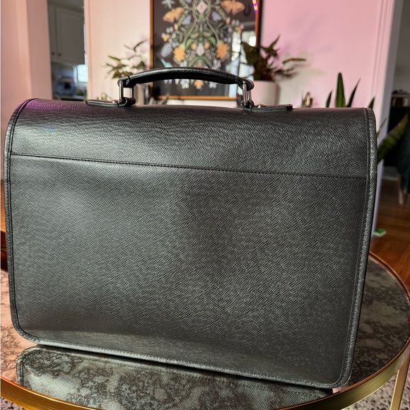 LOUIS VUITTON ANTON BUSINESS BAG TIAGA ARDOISE - Picture 2 of 6